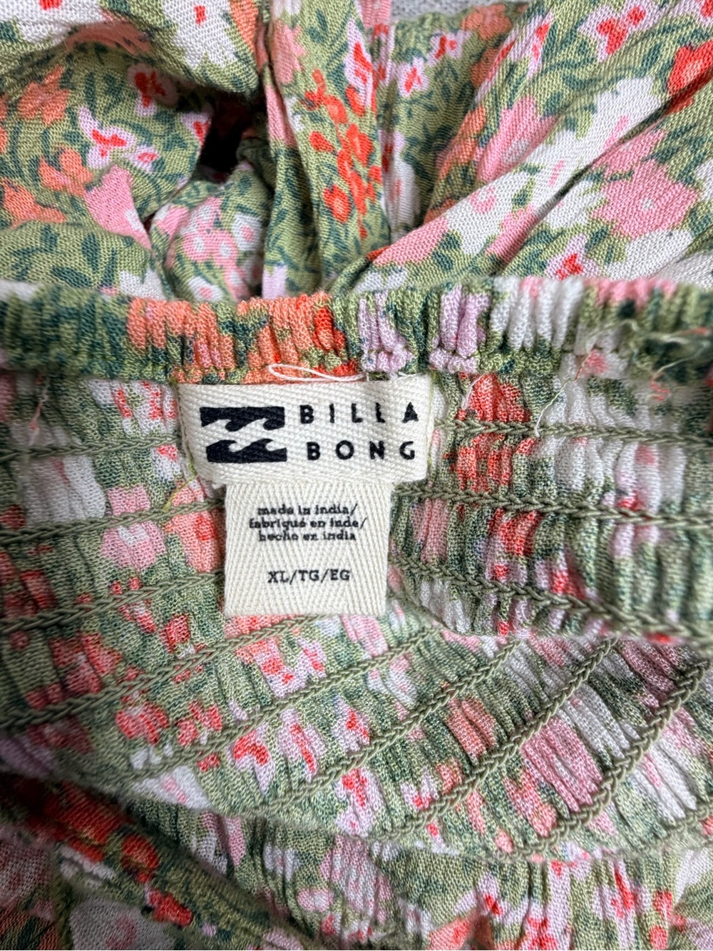 Billabong Dream All Day Floral Midi Dress - Picture 8 of 10